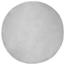  Kunstpels Kanin Teppe Olite Grå Ø 200 cm Polyester