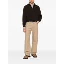 Barbour Barbour Holden Half Zip Knitted Jumper   DARK OAK   XL