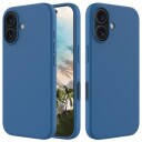 iPhone 16 Plus Liquid Silikondeksel Blå