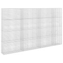 vidaXL Gabion med 5 mm Tråd og 5x5 cm Maske 450x30x200 cm