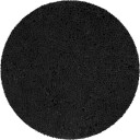 Spirella Highland badematte Ø60 cm svart Sort