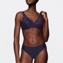Triumph BH Body Make Up Illusion Lace WP Mørkelilla C 70 Dame