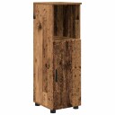  Baderomsskap Gamle tre 30 x 35 x 95 cm Konstruert tre & Metall