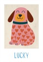 Merel Takken Lucky Plakat Plakat / 50x70cm 