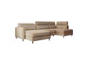 Berrto Sofa med Divan og Sjeselong 5 seters   Beige