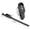 Armbånd med silikonbeskyttelse for DJI Osmo Nano Svart