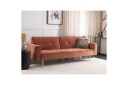 Bäddsoffa Beliani Visnes Brun Guld Brown\|\|GOLD  