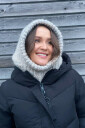 LYKKE balaklava lys blågrå