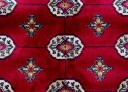 Wilton teppe   Kashmir Boccara rød Størrelse: 80 x 150 cm