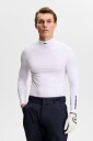 J.Lindeberg Ello Compression Top Hvit Golfgenser herre White Large