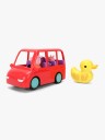 Peppa Gris Radiostyrt Familiebil 17,5 cm med 3 Figurer
