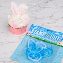 Sweet Stamp Outboss  Stamp n Cut Kanin Cupcakes 