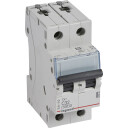 Legrand 5 stk TX³ MCB automatsikring C32 2P 2M 6/6kA