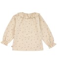 Müsli Genser   Fleur Frill Krage   Oak/Valnøtt/Blush   Müsli   1 år (80)   Genser Beige Hvit