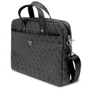 Guess Bag Gucb15p4tk 16" Svart / Svart Saffiano 4G Triangle Logo