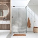 INR Iconic Nordic Rooms Dusjnisje Epic 13 Måltilpasset Krom / - Høyre Bronse Glass