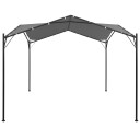 vidaXL Paviljong 4x4 m antrasitt
