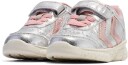 Hummel Crosslite Glitter Infant Sneakers, Silver, 22