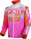 FXR Jakke Cold Cross RR Rosa-Oransje-Hvit