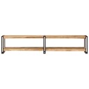 vidaXL TV-benk 200x30x40 cm heltre mango