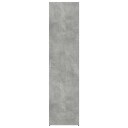  Hylle betonggrå 45x42,5x185 cm konstruert tre 8721102654985
