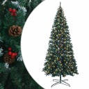 vidaXL Kunstig sammensatt juletre 400 cm 600 LED-lys Varmhvit