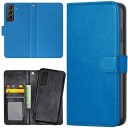 Generic Samsung Galaxy S21 Plus - Lommebok Deksel Blå