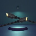 Helos Tilkoblingskabel Hdmi Plugg/Plugg 4K 5,0M Sort