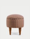 Rubby sittepuff 38 cm rund - Flerfarget