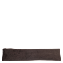 DARK Velvet Headband Chocolate Brown