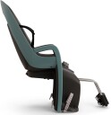 Hamax CARESS Sykkelsete med Låsbart Rammefeste, Green/Black