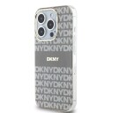 DKNY IML Mono & Stripe MagSafe-etui for iPhone 15 Pro Max - beige