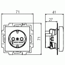 ABB Saga 20EUC-916 innsats uten ramme