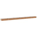 vidaXL Hevet Hagebed Treet Brown 600 x 40 x 24 cm kaldvalset stål
