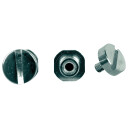 Tonepros Sm1 C - Metric Brass Locking Studs - Chrome