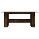  Spisebord røkt eik 180x90x76 cm konstruert tre 8721012209015