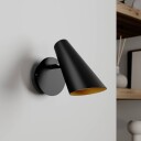 Lucande Wibke vegglampe i svart