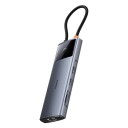 Baseus Metal Gleam II DokkingStasjon 10-i-1 USB-C til HDMI 100W