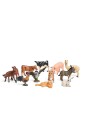 Cloudberry Castle Farm Animal Dyresett 12 Stk