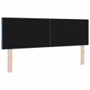  Hodegavl med diamantblokker i mørkeblå fløyel 160 cm.