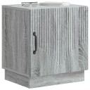  Nattbord 2 pcs Grå Sonoma 43 x 34,5 x 47 cm Konstruert tre