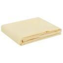 vidaXL Bordduk Rektangulær Kremhvit 110 x 140 cm Polyester