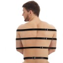 Ouch! Bondage beltesett til hele kroppen Svart