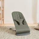 BabyBjörn Bliss Vippestol Vevet Bladmønstret Quilt Mørkegrønn