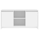 vidaXL TV-benk hvit 102x37,5x52,5 cm sponplate