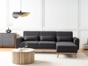 Hjørnesofa Ollsta venstrevendt   Svart