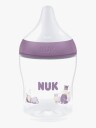 NUK Perfect Match Tåteflaske 150 ml Flodhest Lilla