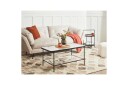 Soffbord Beliani Blair Transparent\|\|Black -