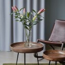 Mater Bowl Small bord mango svart, svart stativ