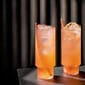 Ferm Living Ripple long drink glass 4-pakk klar